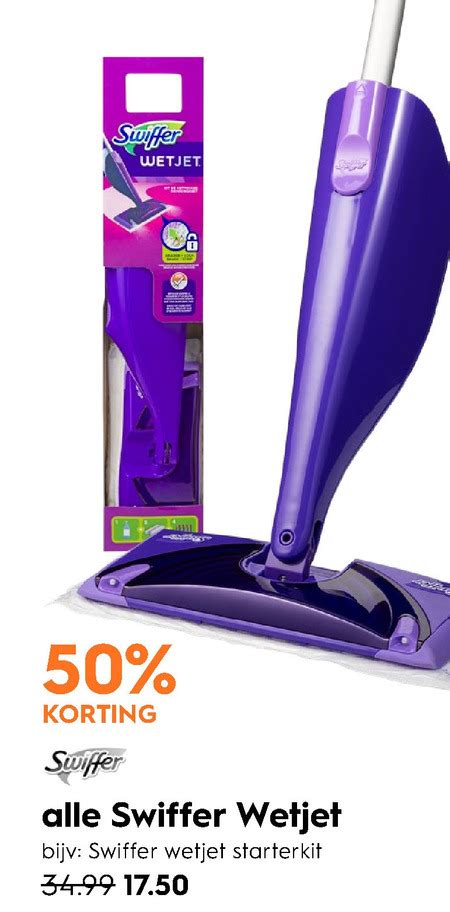 Swiffer Vloerwisser Folder Aanbieding Bij Blokker Details