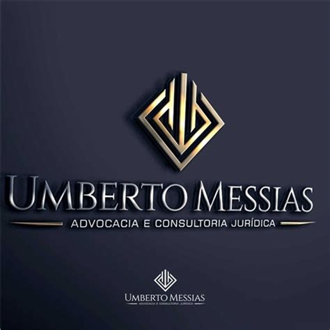 Umberto Messias Advocacia e Consultoria Jurídica Criação de Logo