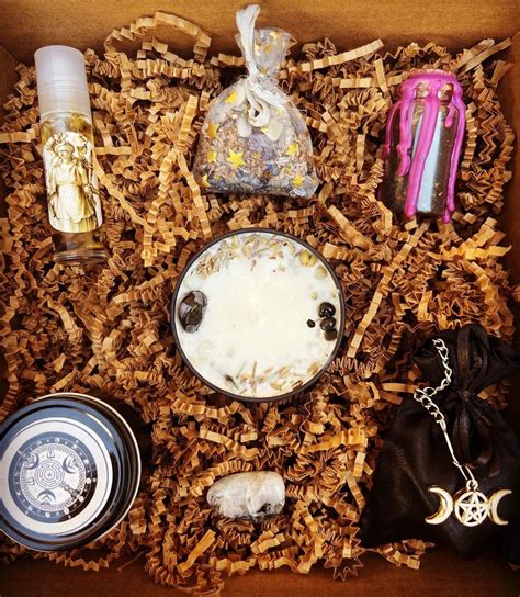 Hekate Ritual Kit Goddess Altar Magick Witch Divination Herbs Crystals