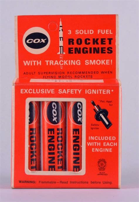 Model Rocket Building: Old Cox Engines