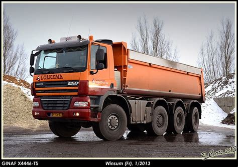 GINAF X4446 TS 8x8 Huge Truck Trucks Dump Trucks