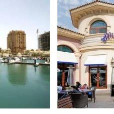 Pearl Qatar urban characteristics; a) Pearl Qatar site plan, b) Porto ...