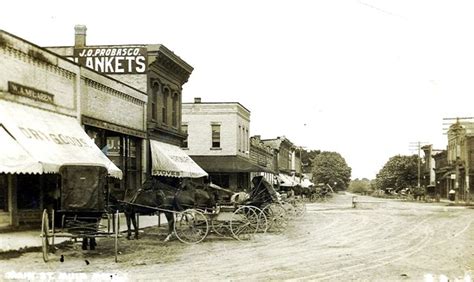 Main Street, Muir, Michigan early 1900s | Michigan city, Muir, Travel ...