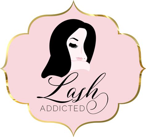 Lash Extensions Logo Design custom eyelash technician logo