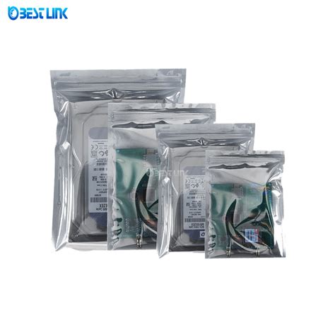 Customized Esd Anti Static Shielding Bag Transparent Static Barrier For