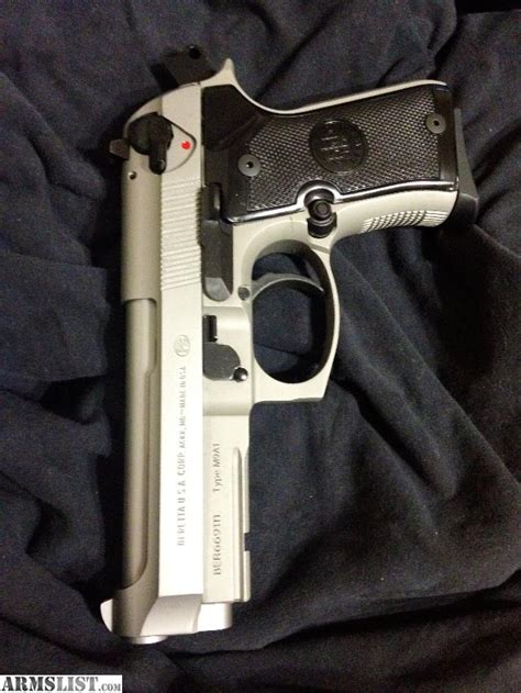 Armslist For Sale Trade Beretta M A Compact Inox Stainless Mm Luger