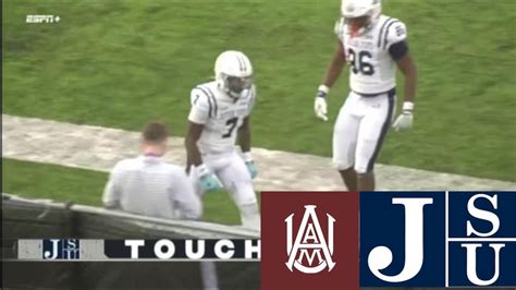 Gulf Coast Classic Jackson State Alabama Aandm Game Highlights Week 6