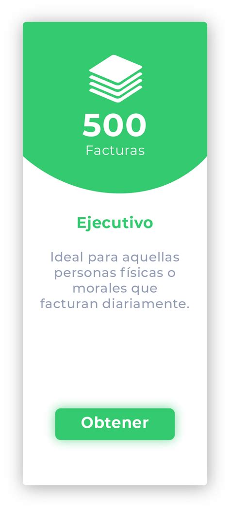 Paquete Ejecutivo Facture App