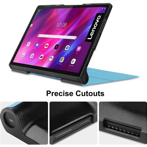Smart Cover, Sigloo, Lenovo Yoga Tab 11 YT-J706F 11 hüvelykes 2021 ...