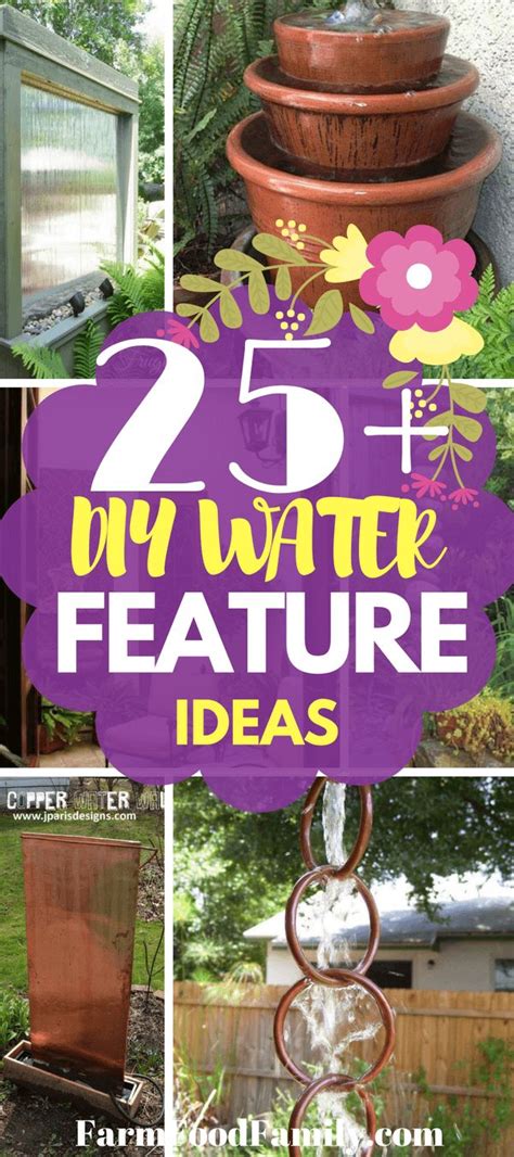 25+ Creative DIY Water Feature Ideas To Adorn Your Garden | Diy water ...