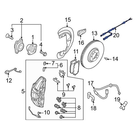 For Audi Rs Q8 22 Audi Front Left Abs Wheel Speed Sensor Wiring Harness