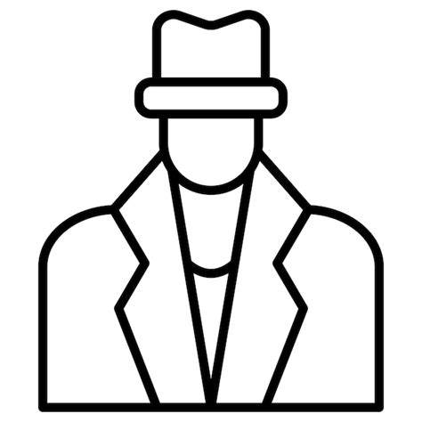 Premium Vector Detective Vector Illustration