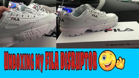 Unboxing My Fila Disruptor Ll Youtube