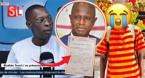 Birahim Touré détruit le communiqué dAntoine Felix Diome sur le jeune