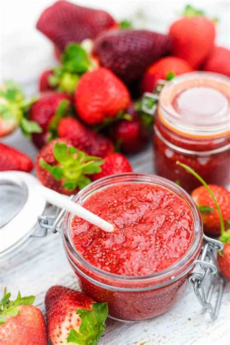 Sugar Free Strawberry Jam Recipe Low Carb No Carb