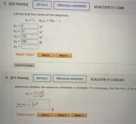 Solved 0 1 Points DETAILS PREVIOUS ANSWERS SCALC Chegg