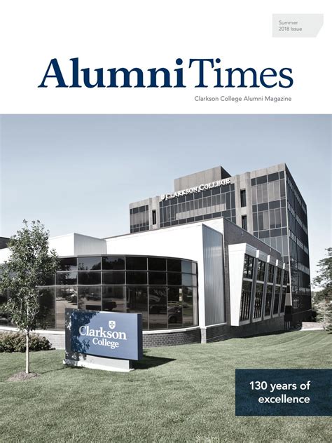 Alumni Times - Summer 2018 by Clarkson College - Issuu