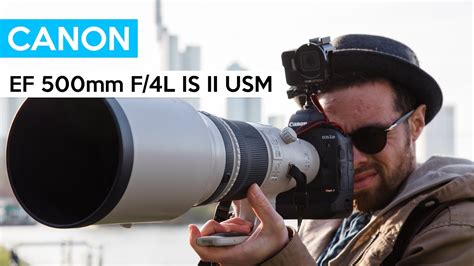 Canon EF 500mm F 4L IS II USM 9000 SUPER TELEPHOTO LENS WILDLIFE