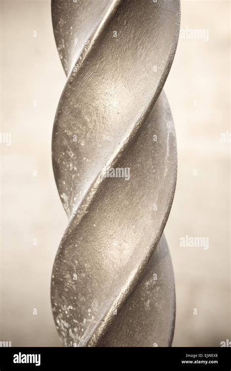 Close Up Of Part Of A Metal Spiral Pole Stock Photo Alamy