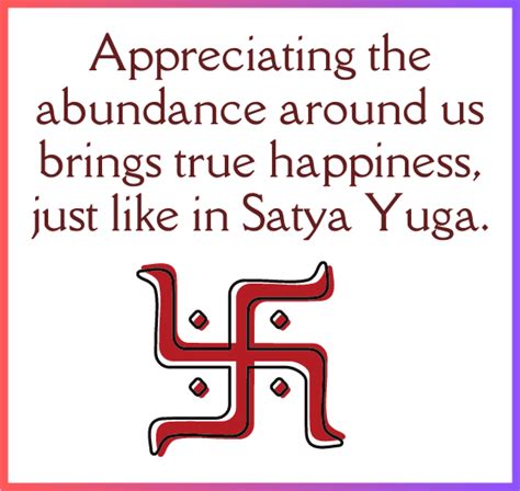 What Happened in Satya Yuga: The Extract of Happiness