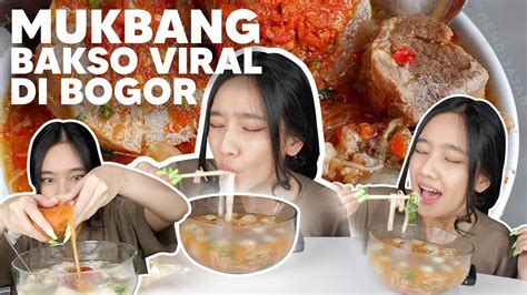 MUKBANG BAKSO VIRAL BOGOR!!! - YouTube