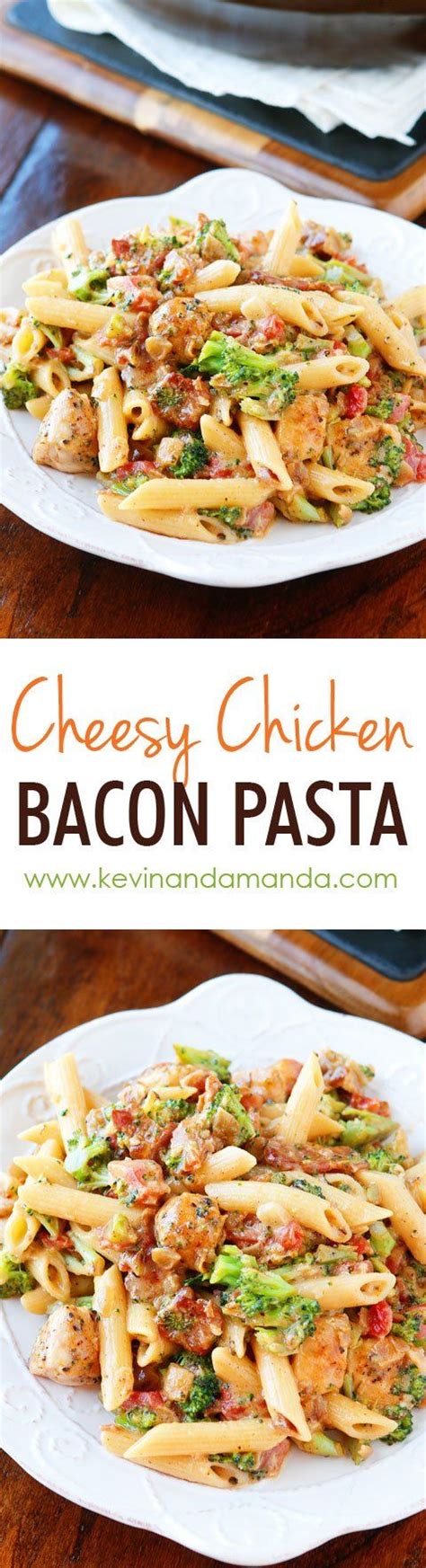 Cheesy Chicken Bacon Broccoli Pasta The Best Homemade Pasta Dish Recipe Recipes Pasta