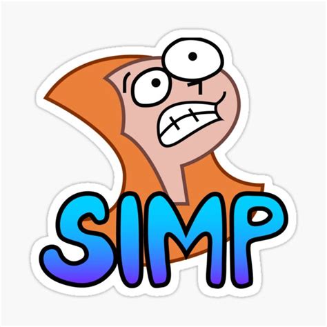 Simp Squirrels In My Pants Stickers | Redbubble