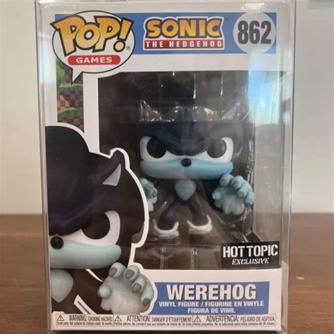 FUNKO POP SONIC The Hedgehog Werehog 862 Hot Topic Excl W Protector 23 14 PicClick UK