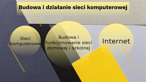 Budowa i działanie sieci komputerowej by Victoria Cool on Prezi