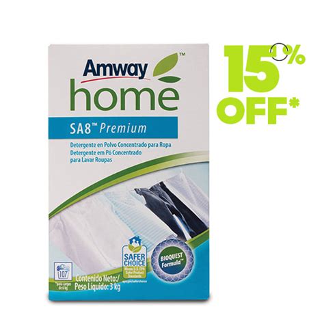 SA8 Premium Detergente en Polvo Concentrado 3kg - Amway Venezuela.