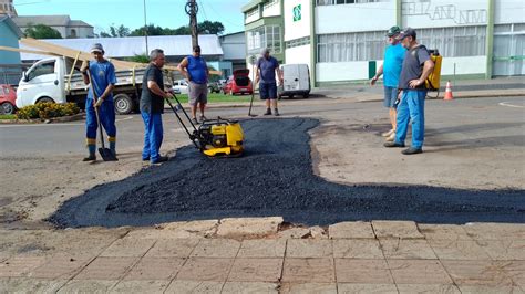 Secretaria De Obras Executa Programa Tapa Buracos Prefeitura De