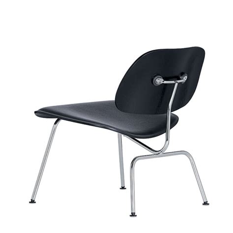 Vitra Plywood Group LCM Lounge Chair Black Chrome Finnish Design Shop