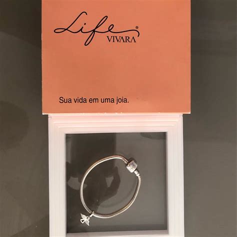 Pulseira Life Vivara Original J Ia Feminina Vivara Usado