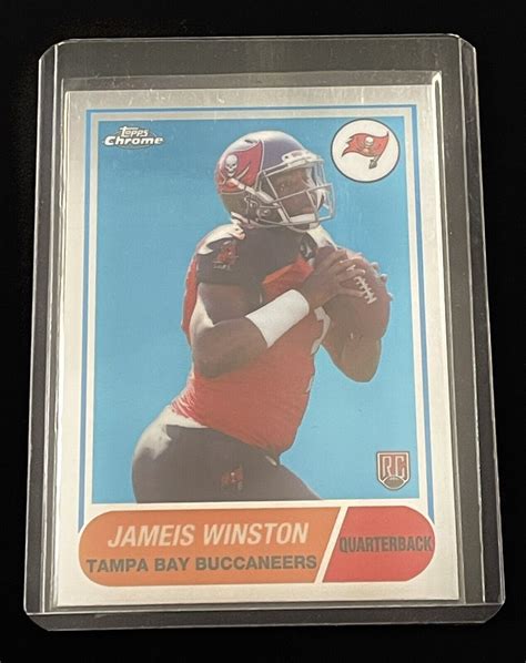 2015 Topps Chrome Jameis Winston 60th Anniversary Rookie RC T60RC JW