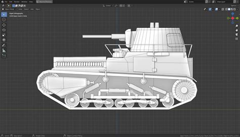 3D model Leichttraktor Tank Base Mesh VR / AR / low-poly | CGTrader