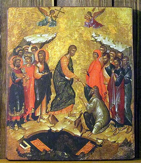 Икона Сошествие во Ад - Коллекция Липецк