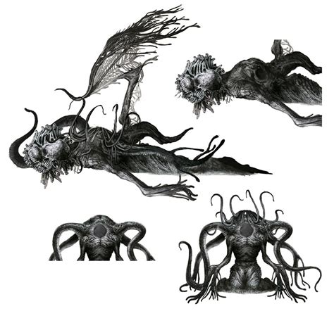 Ebrietas Concept from Bloodborne | Bloodborne concept art, Bloodborne ...