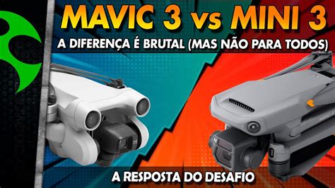 Resposta Do Desafio Dji Mavic Vs Dji Mini Pro K Youtube