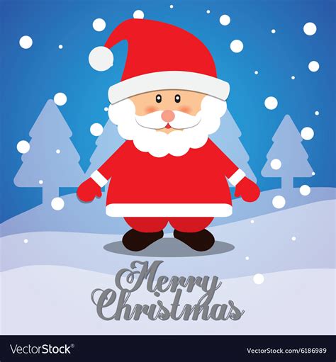 Merry christmas card design Royalty Free Vector Image