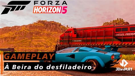 Forza Horizon Beira Do Desfiladeiro Corrida Contra Um Trem