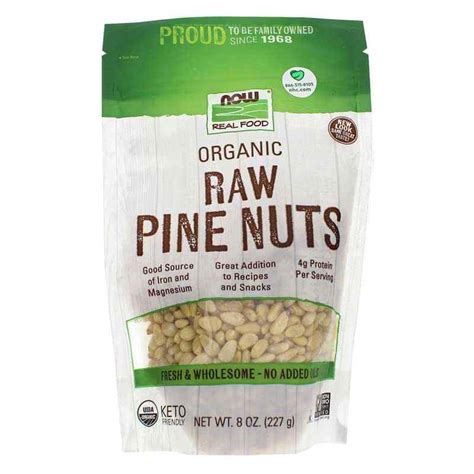 Organic Pine Nuts Now Foods