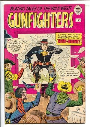 Gunfighters 9 1963 Super Billy The Kid Cover Story Wild Bill Hickok