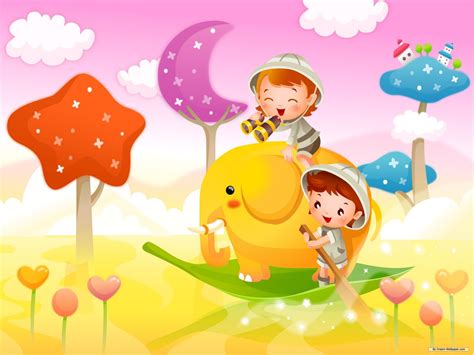 Kids Cartoon Wallpapers - Wallpaper Cave