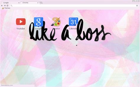 Like Chrome Theme ThemeBeta