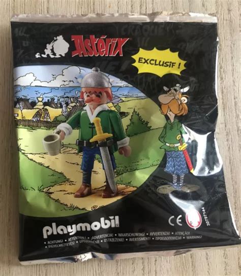 RARE FIGURINE Playmobil ASTÉRIX JOLITORAX Série Limitée Neuf En Sachet