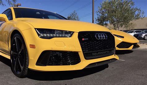 Speaking Of Vegas Yellow R Audi