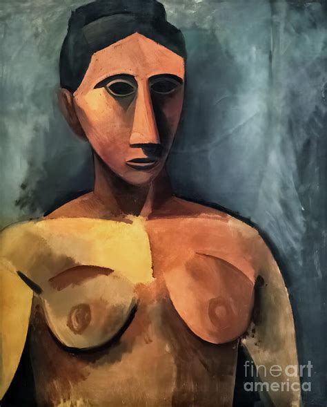 Naked Woman By Pablo Picasso Painting By Pablo Picasso Fine Art