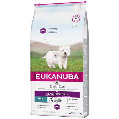 EUKANUBA Adult Daily Care Sensitive Skin 12kg Sucha Karma Dla Dorosłych