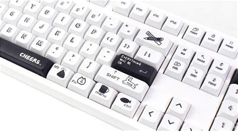 Daliy Dream Keycaps Comic Keycaps Cute Keycaps Black White Etsy