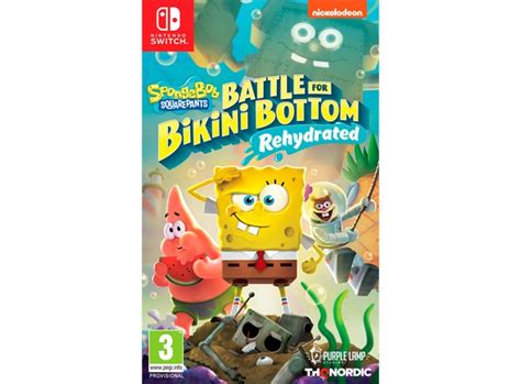 Spongebob Battle Bikini Bottom Switch Battle For Bikini Bottom Rehydrated Gamezone No
